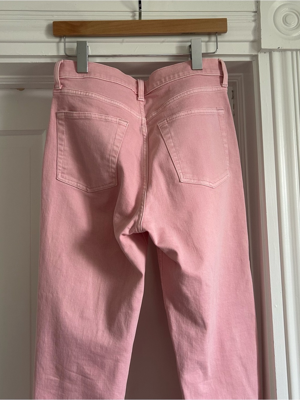 GAP Straight Leg Jeans in Soft Pink - Picture 7 of 8